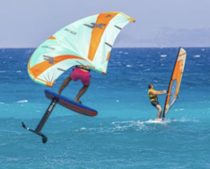 beginner wing foiling